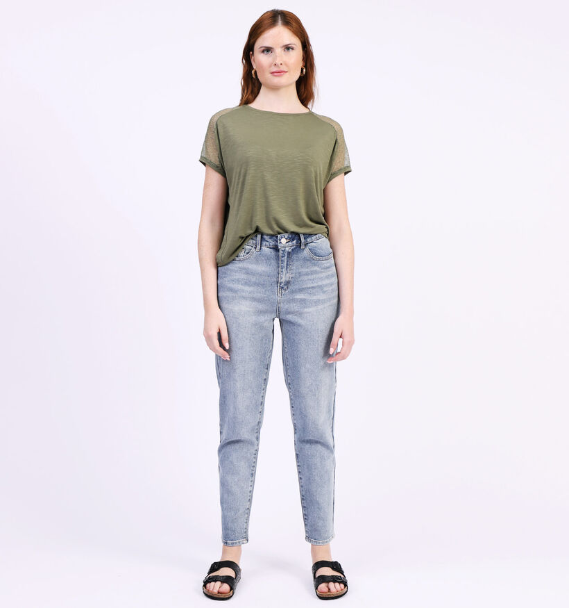 Vila Papsi T-shirt en Khaki (319150)