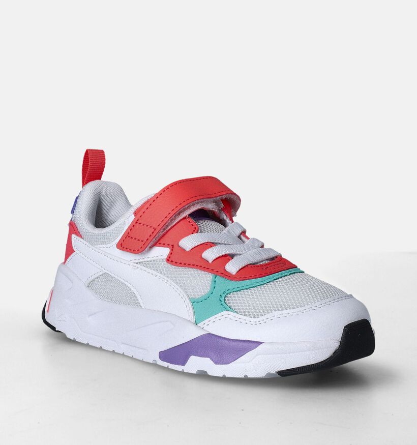 Puma Trinity Baskets en Blanc pour filles, garçons (361486) - pour semelles orthopédiques