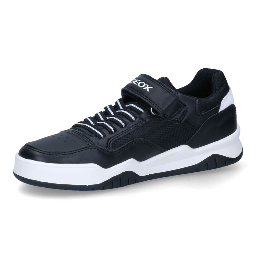 Geox Perth Zwarte Sneakers voor jongens (302609)