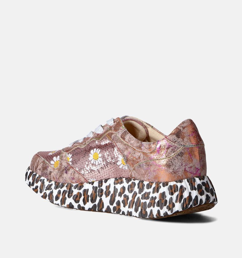 Laura Vita Nikito Bronze Sneakers voor dames (365024) - geschikt voor steunzolen