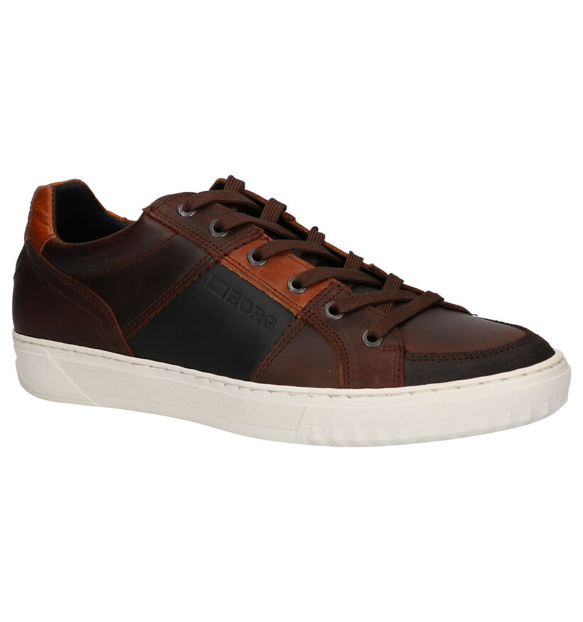 Björn Borg Chaussures basses en Brun foncé en cuir (254799)