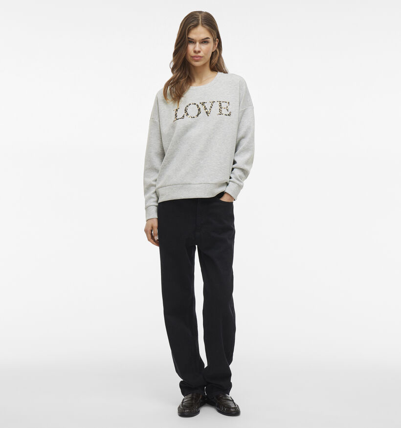Vila Siffi Love Grijze Sweater voor dames (357332)
