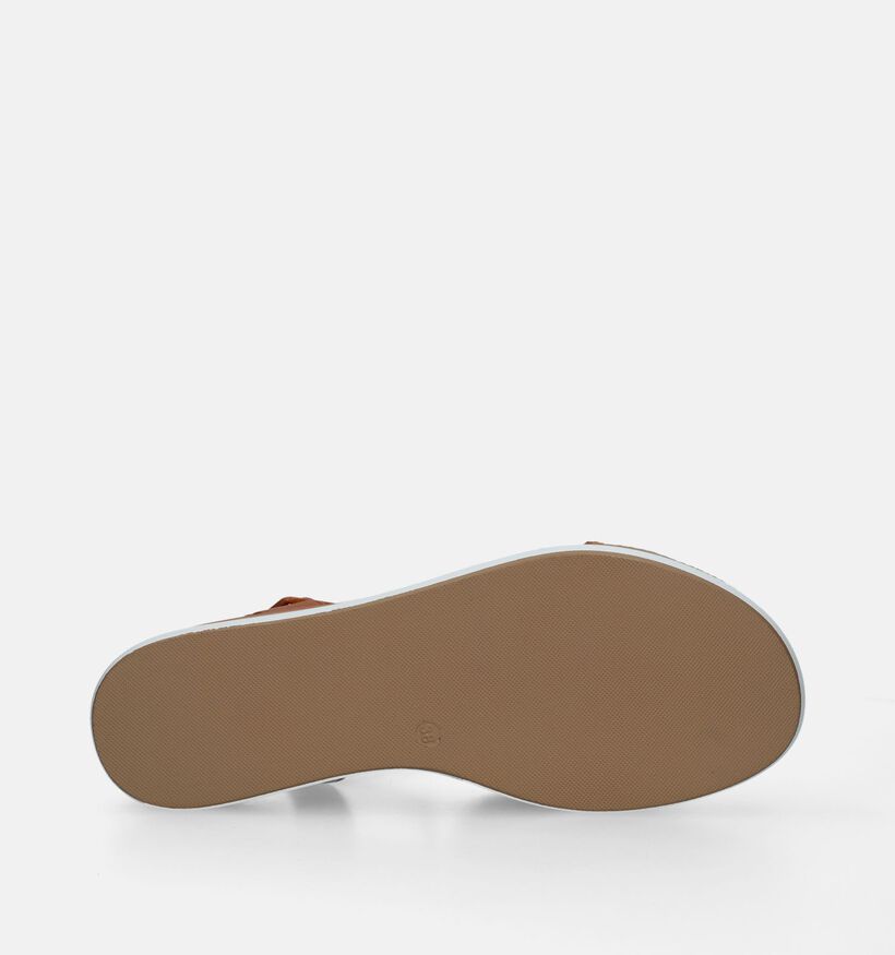 Inuovo Sandales compensées en Cognac pour femmes (341528)