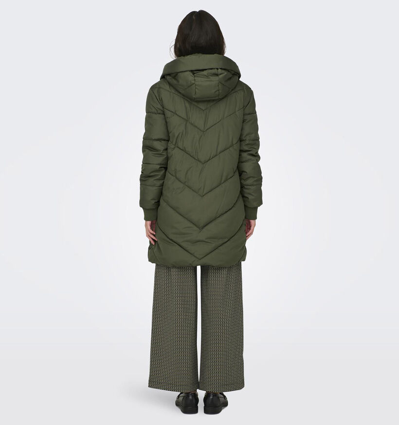 JDY Skylar Kaki Puffer jas voor dames (344168)