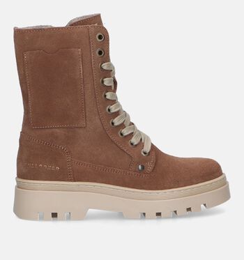 Bottines cognac