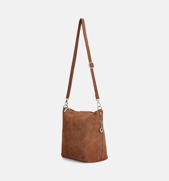 Via Limone Sacs à bandoulière Marron/Taupe/Bordeaux