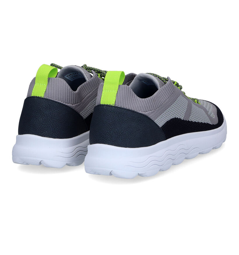 Geox Spherica Blauwe Sneakers in stof (303583)