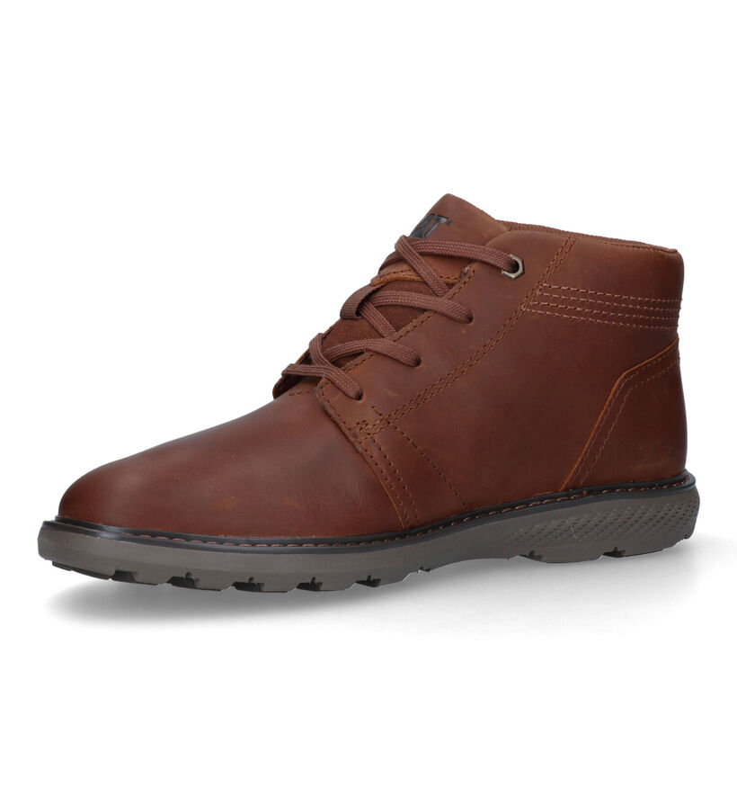 Caterpillar Trey Bottines en Brun pour hommes (329667) - pour semelles orthopédiques