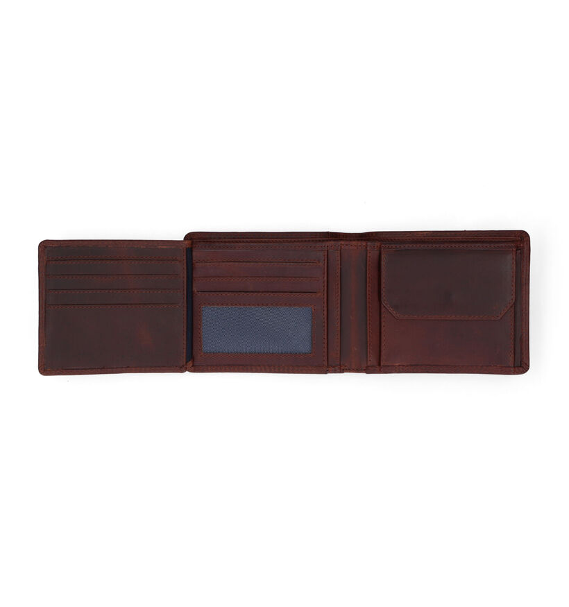 Maverick Portefeuille en Brun pour hommes (358808)