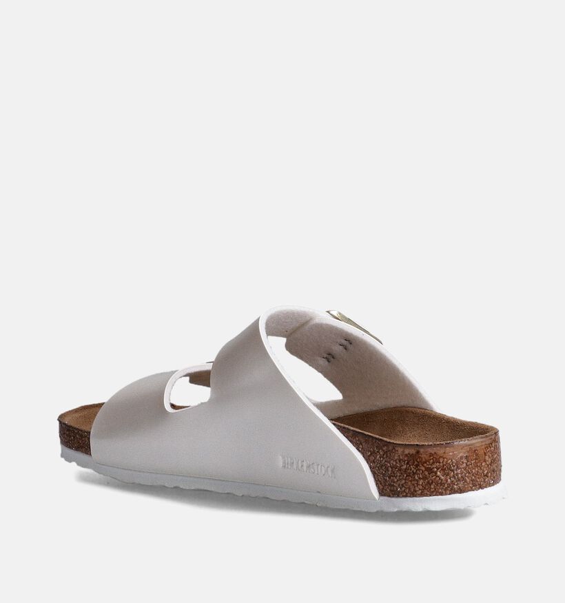 Birkenstock Arizona Witte Slippers voor meisjes (352240)