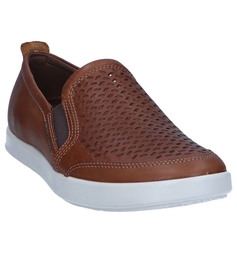 Cognac Instappers ECCO Collin 2.0, , pdp