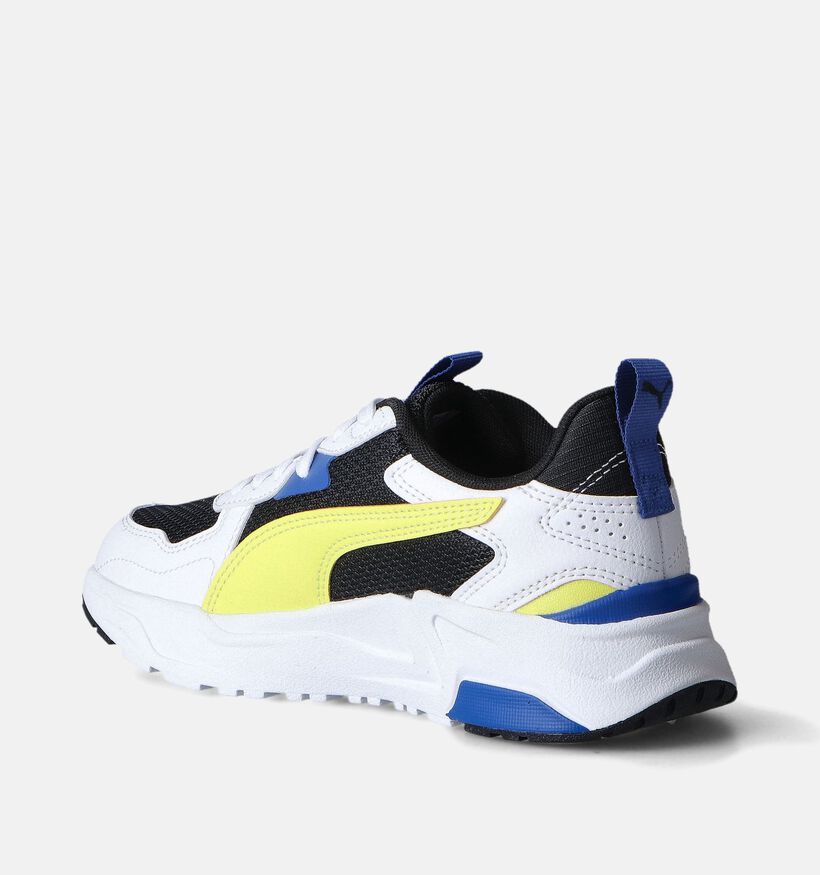 Puma Trinity Lite Zwarte Sneakers voor jongens, meisjes (350395) - geschikt voor steunzolen