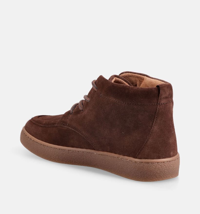 Gabor Comfort Bruine Boots met Veters voor dames (378272) - geschikt voor steunzolen