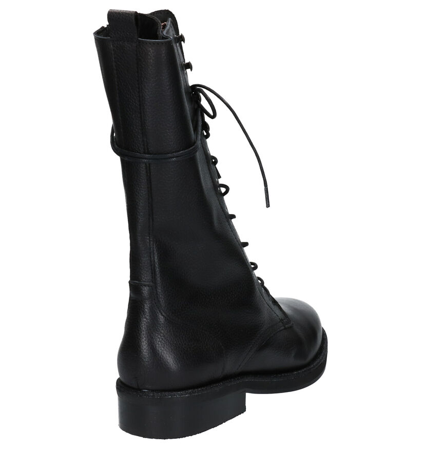 Tango Pleun Bottes en Noir en cuir (263993)