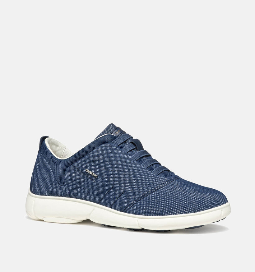 Geox Nebula 2.0 Baskets en Bleu pour femmes (353785) - pour semelles orthopédiques