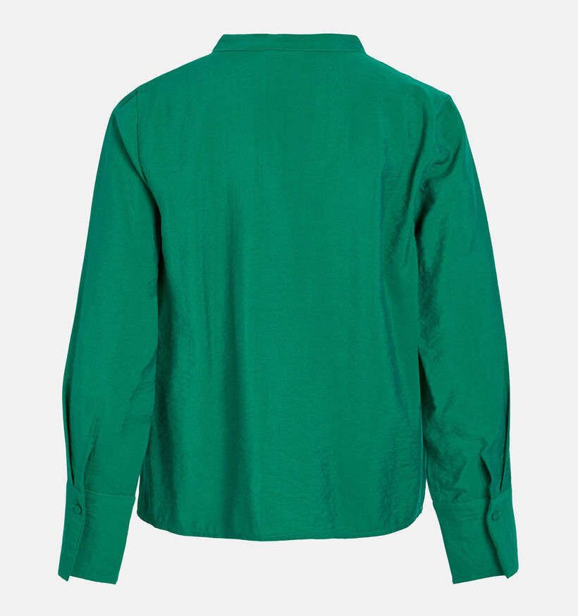 Vila Milla V-Neck Blouse en Vert pour femmes (335029)