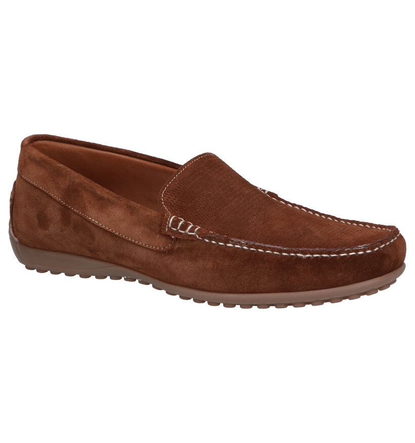 Ambiorix Mocassins en Brun foncé en daim (274913)