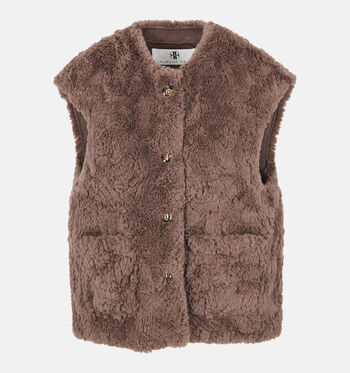 Laurent David Vestes Blanc/Taupe/Bordeaux