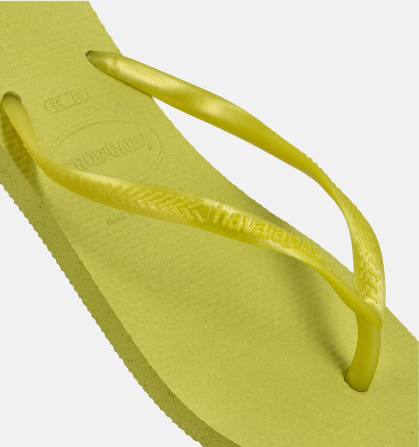 Havaianas Slim Gele Teenslippers voor dames (373106)