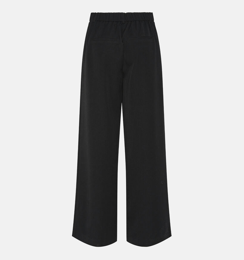 Pieces Kamil Pantalon large en Noir L30 pour femmes (351129)