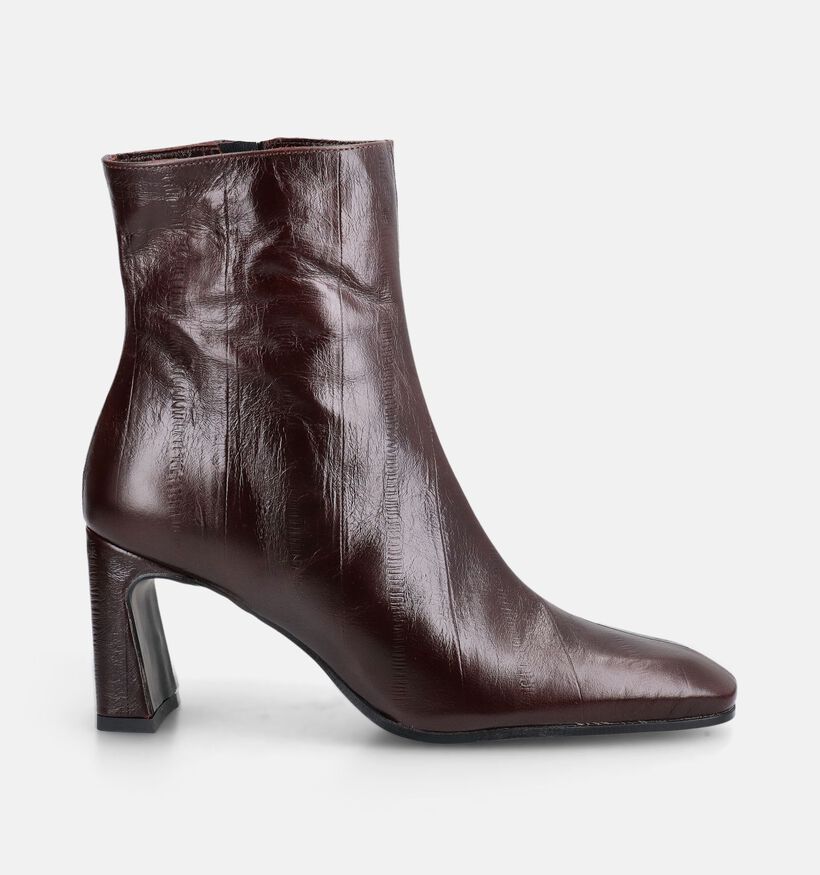Laurent David Taty Bottines en Brun fonc&eacute; pour femmes (381276)