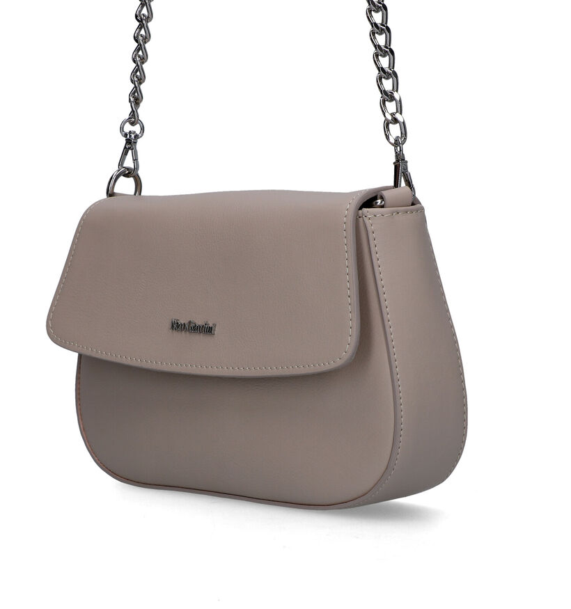 NeroGiardini Beige Crossbody Tas in leer (325387)