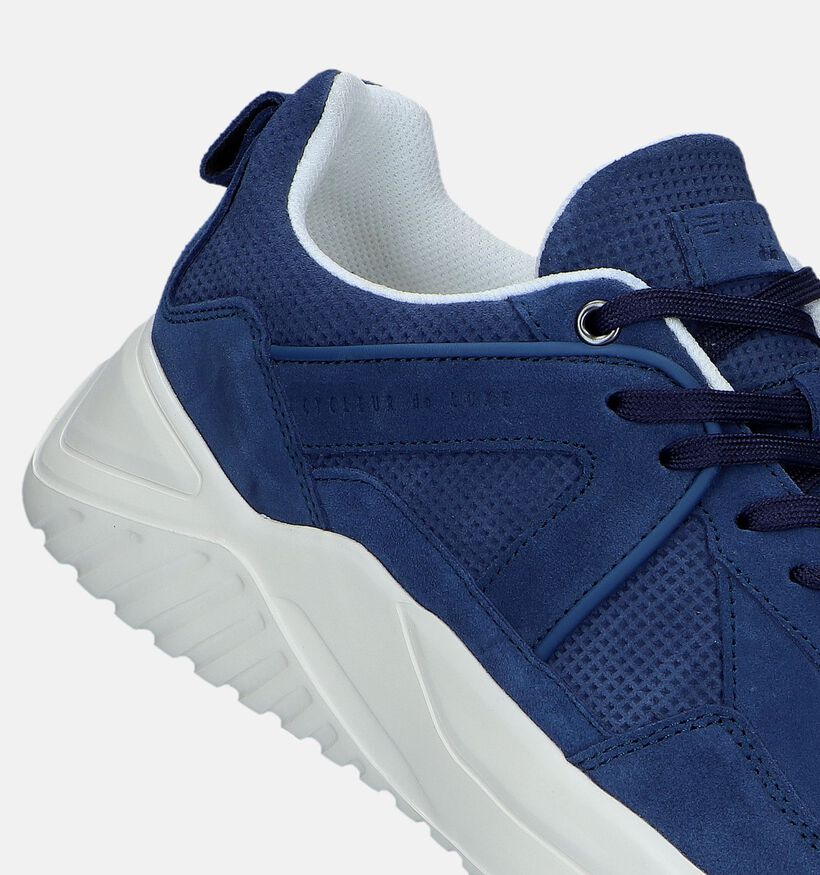Cycleur de Luxe Tour Chaussures à lacets en Bleu pour hommes (340791) - pour semelles orthopédiques