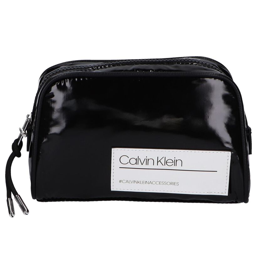 Zwart Make-Up Tasje Calvin Klein Bind in kunststof (257301)