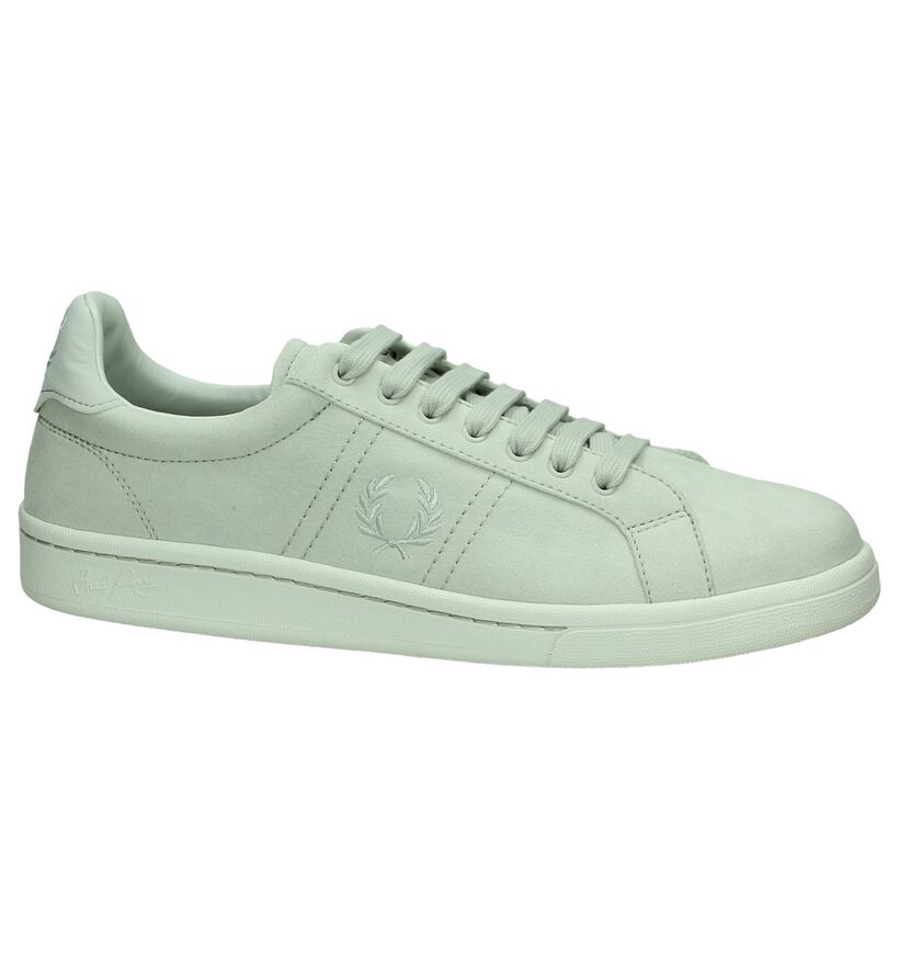 Fred Perry Baskets basses en Gris clair en textile (198927)