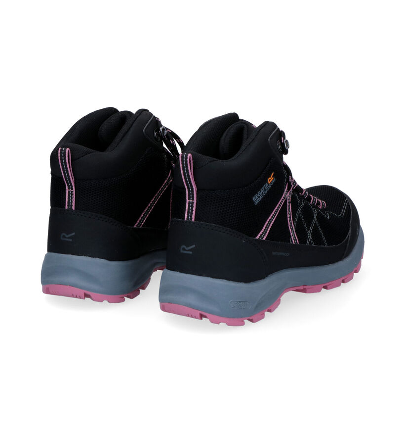 Regatta Lady Samaris Chaussures de randonnée en Noir pour femmes (303774) - pour semelles orthopédiques