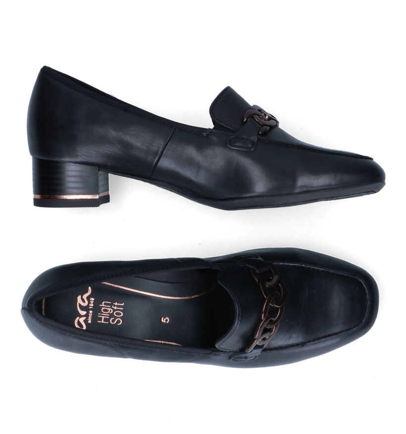 Ara Graz Highsoft Zwarte Pumps in leer (316326)