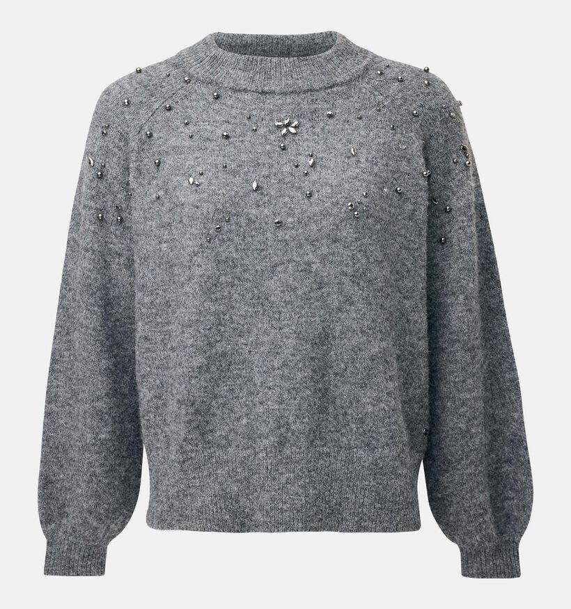 Mexx Embellishment Grijze Trui voor dames (380725)