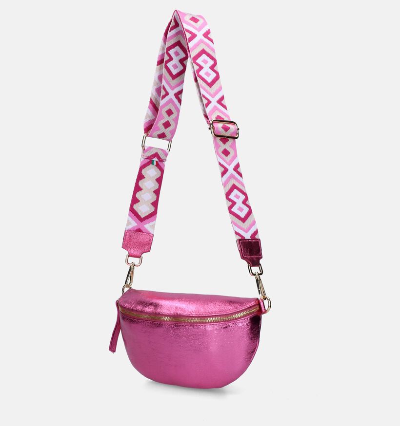 Via Limone Fuchsia Crossbody tas voor dames (344313)