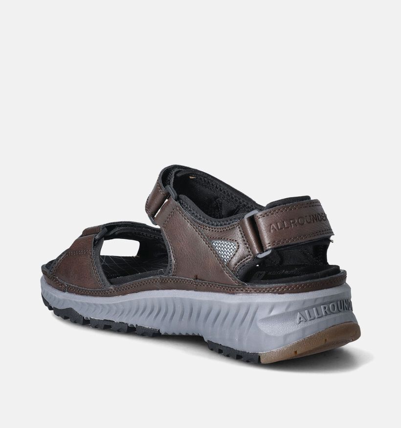 Allrounder Honduras Sandales en Marron pour hommes (354270) - pour semelles orthopédiques