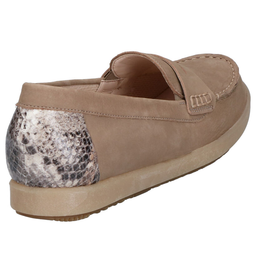 Gabor Mocassins en Taupe en nubuck (271656)