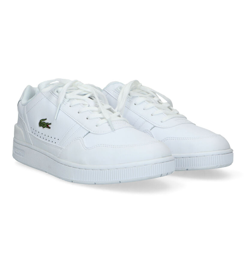 Lacoste T-Clip Baskets en Blanc pour hommes (322380)