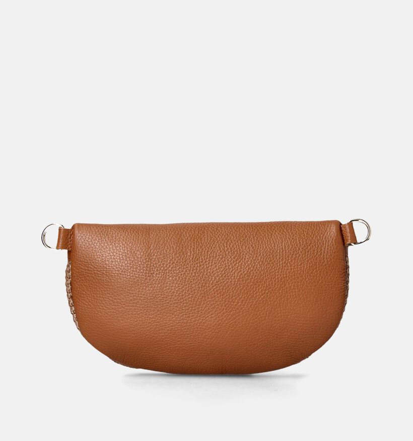 Via Limone Cognac Crossbody heuptasje voor dames (361552)