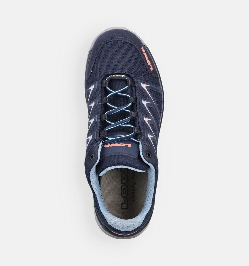 LOWA Innox Pro GTX Low Donkerblauwe Wandelschoenen voor dames (374265) - geschikt voor steunzolen