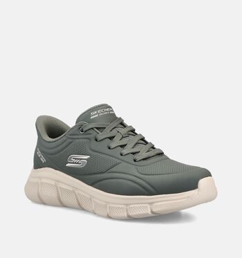 Skechers Hands Free Slip-ins Low Sneakers Zwart/Groen