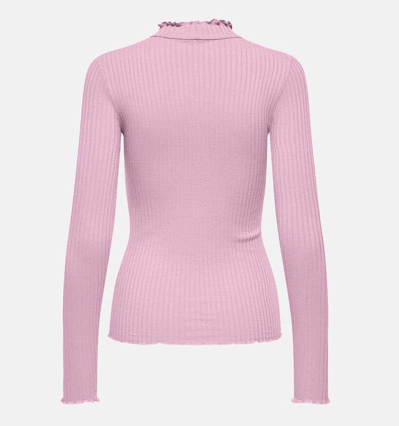 JDY Fransiska Roze T-shirt met Lange Mouwen voor dames (365968)