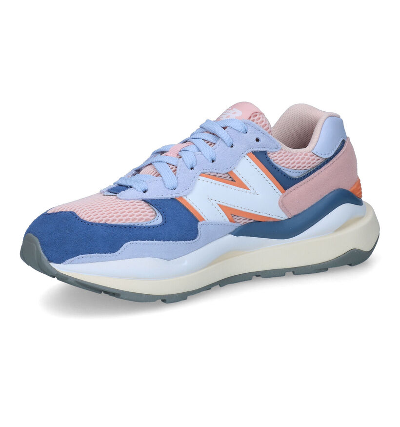 New Balance W5740 Baskets en Bleu pour femmes (301908) - pour semelles orthopédiques