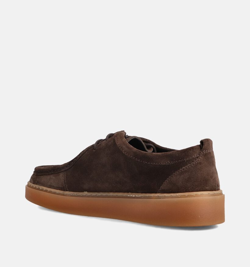Via Borgo Donkerbruine Desert Boots voor heren (363295) - geschikt voor steunzolen