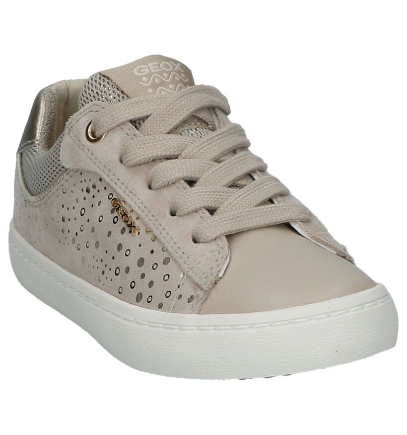 Geox Chaussures basses en Beige en daim (237980)