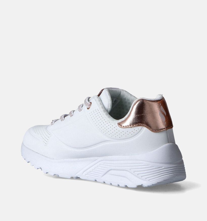Skechers Uno Lite Witte Sneakers voor meisjes (352290)