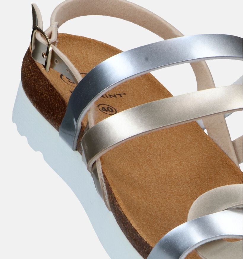 Scholl Sofia Zilveren Sandalen voor dames (336721)