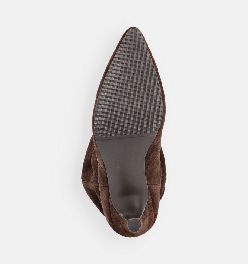 Poelman Bottes en Marron pour femmes (384348)