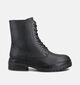 Poelman Boots à lacets en Noir pour femmes (364187)