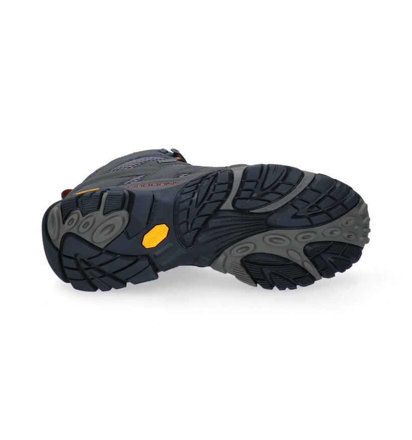 Merrell Moab 2 Mid GTX Bottines en Gris en simili cuir (294220)