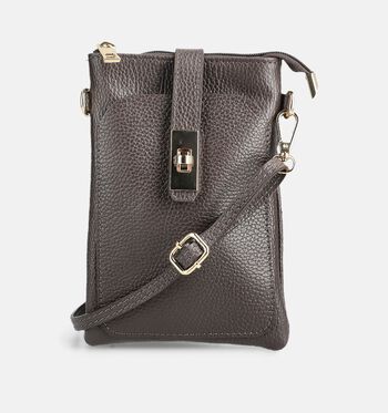Via Limone Crossbody tassen Bruin/Bordeaux