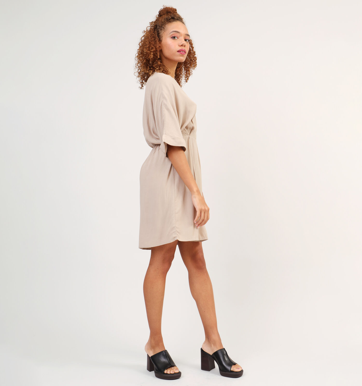 Camel sales jurk dames